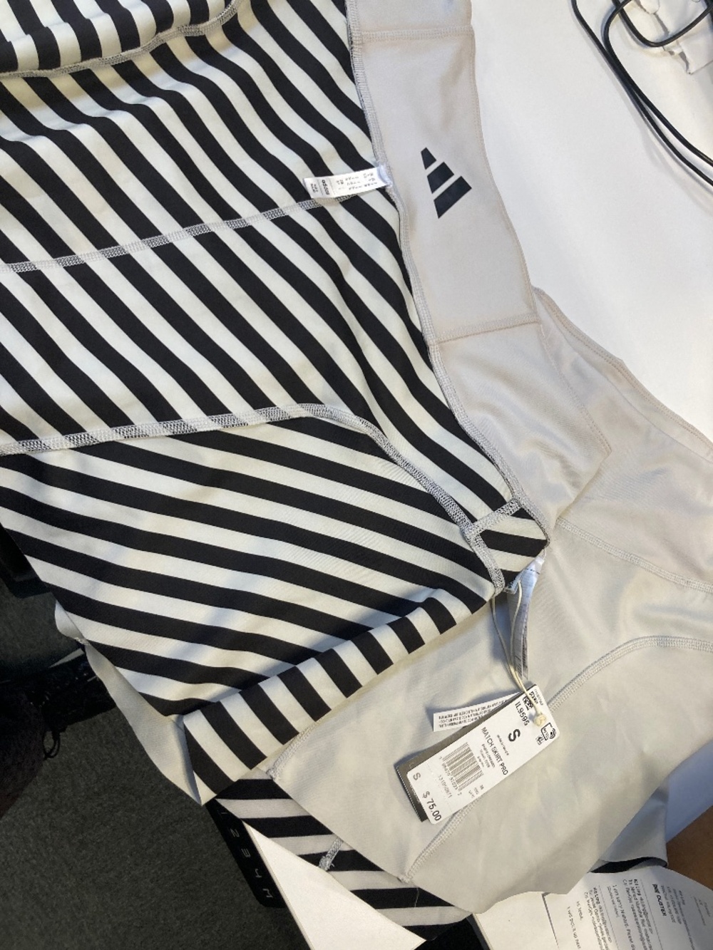 NWT adidas tennis skirts light gray